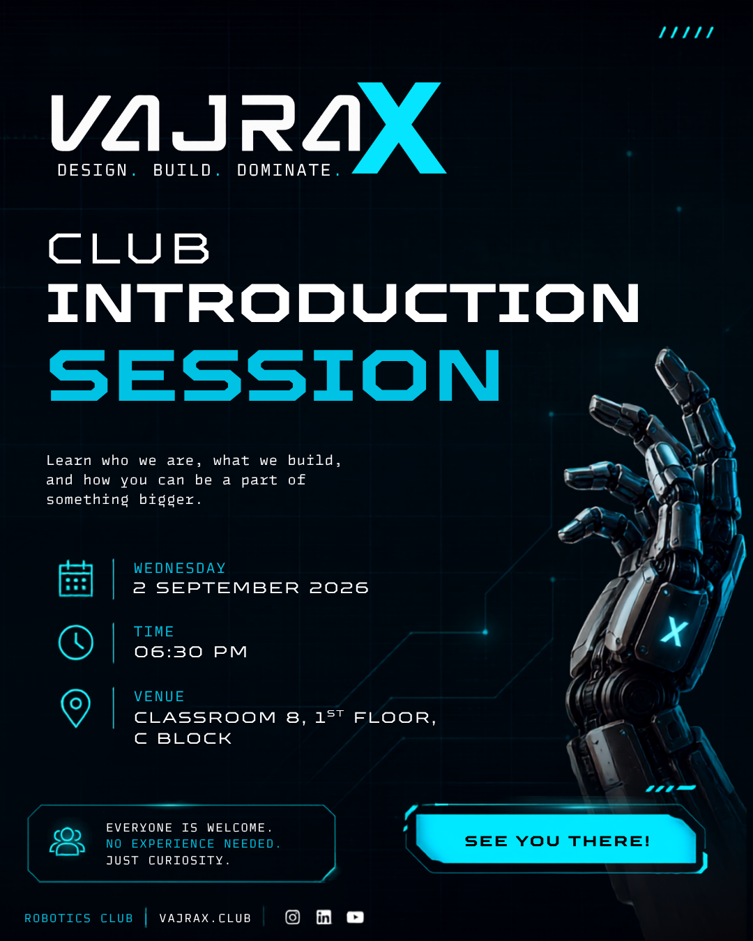 VajraX Club Introduction Session