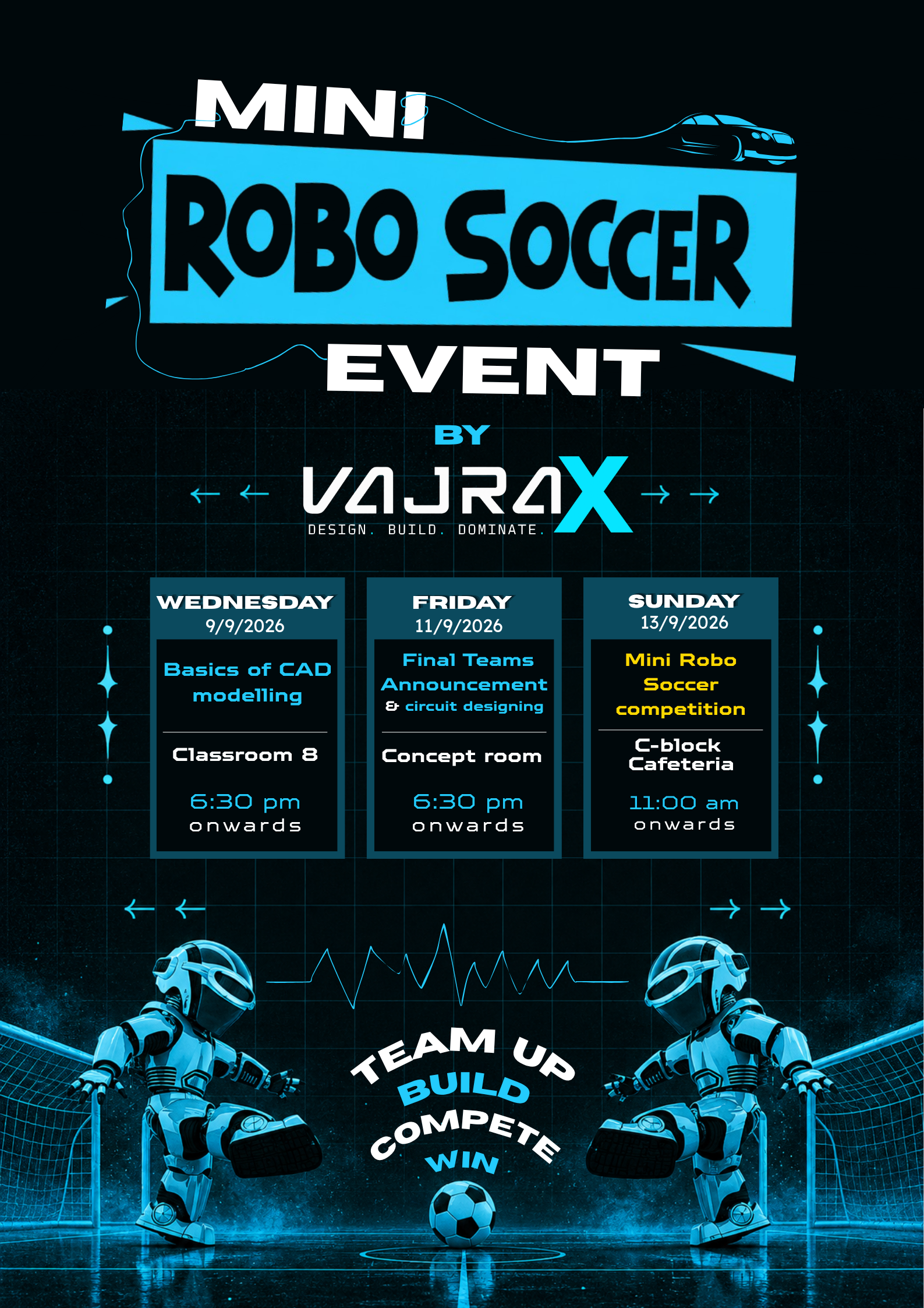 Mini Robo Soccer Event
